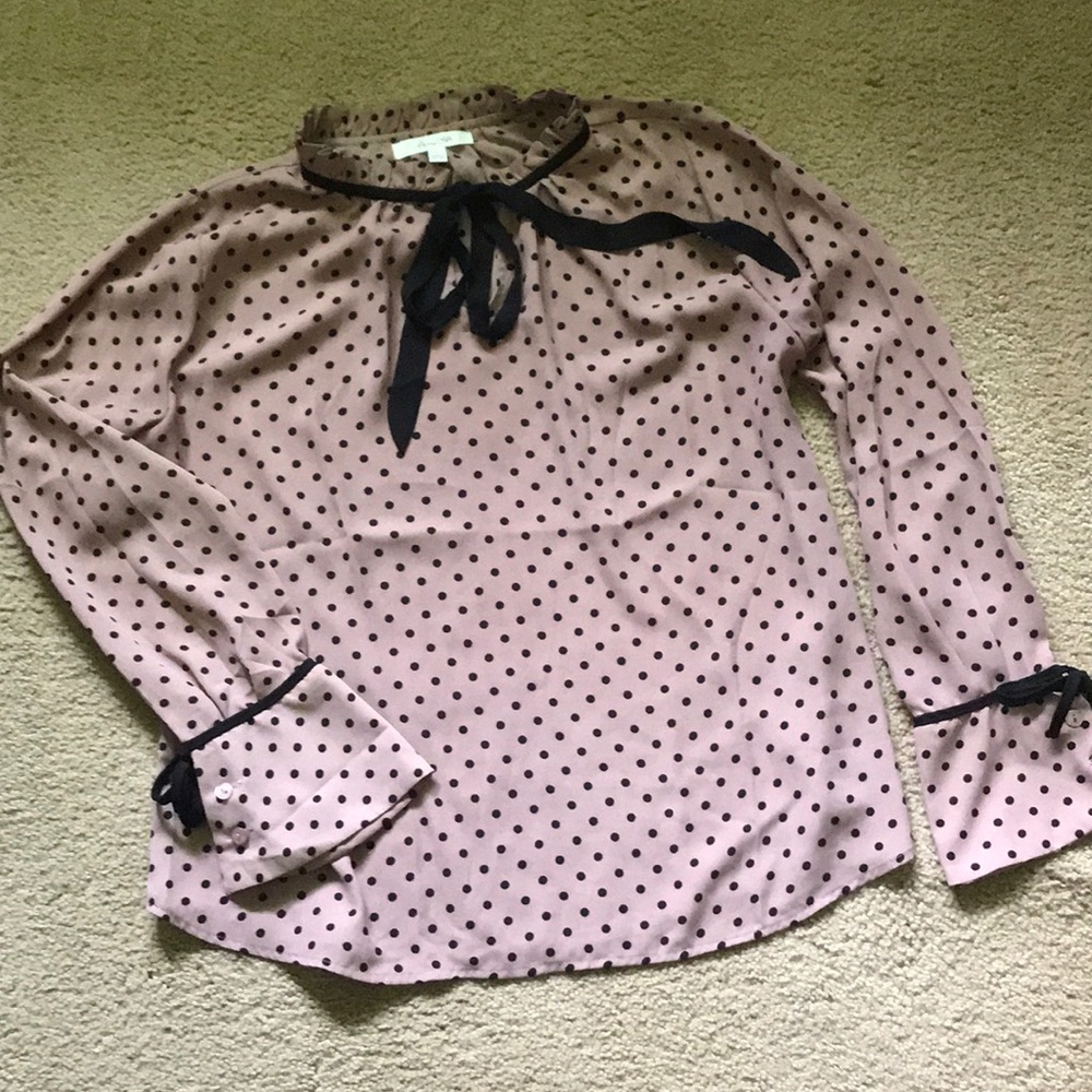 Fashion Polka Dot Blouse